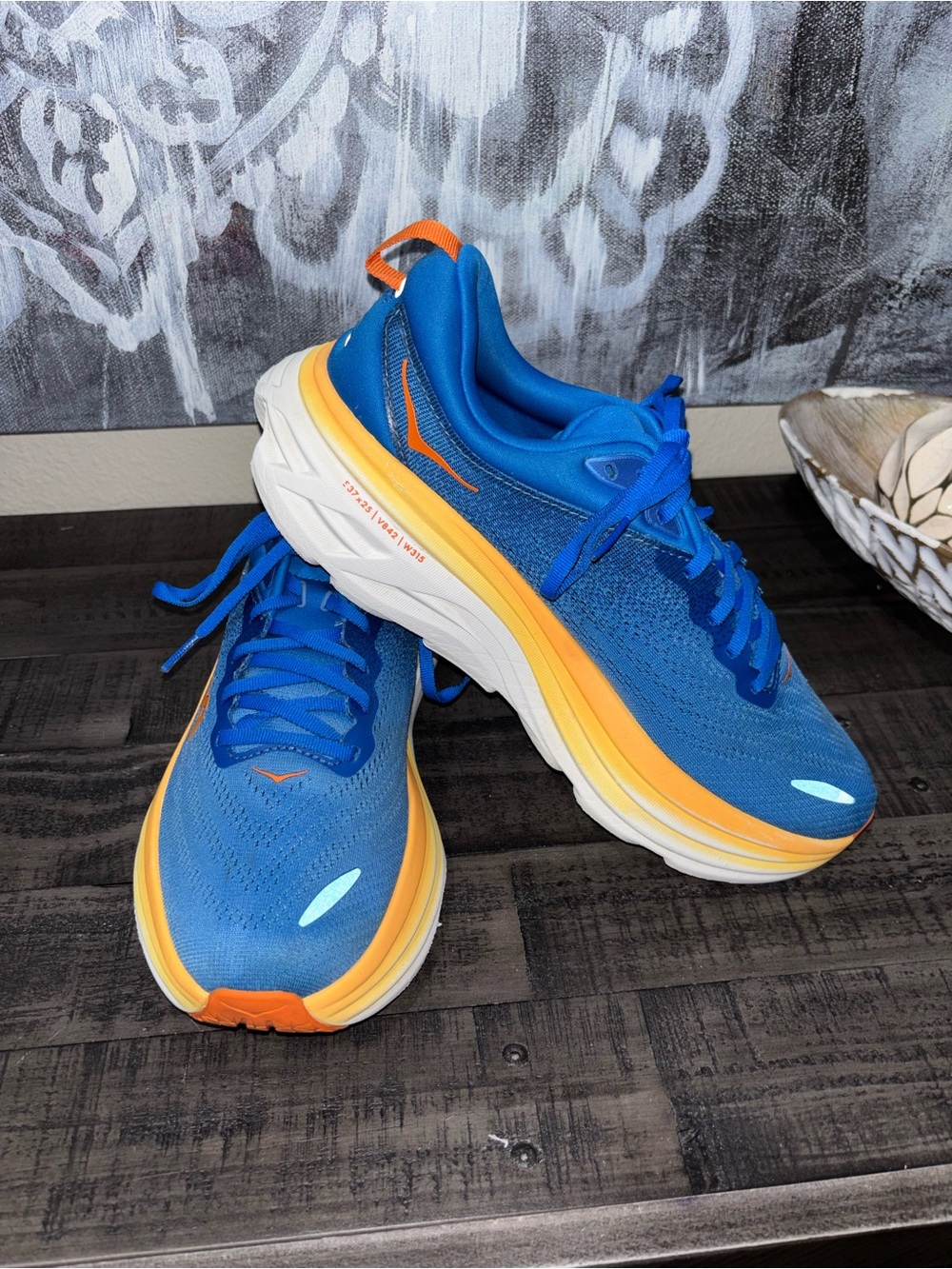 Hoka Men's Bondi 8 SZ 9.5 - Picture 9 of 13